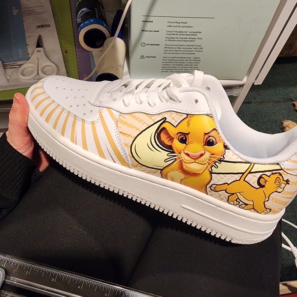 Simba air force 1s